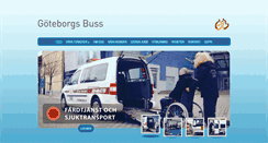 Desktop Screenshot of goteborgsbuss.se